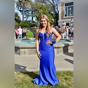 Sherri Hill 2023 55519 Royal Dress